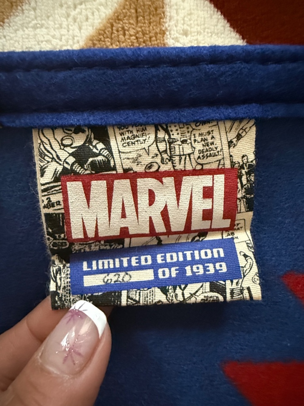 Special Edition!!!! The Pendleton Captain America Blanket # 620 of 1939!! - Picture 5 of 7